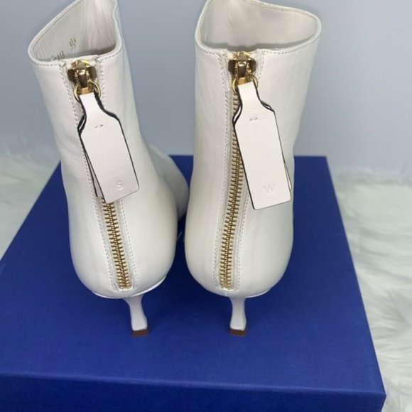 Stuart weitzman juniper women booties white 7 - Picture 4 of 10